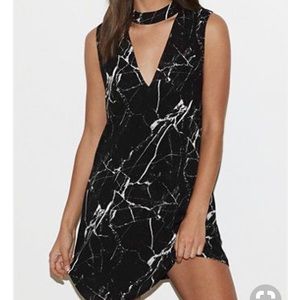 Kendall and Kylie choker neck dress